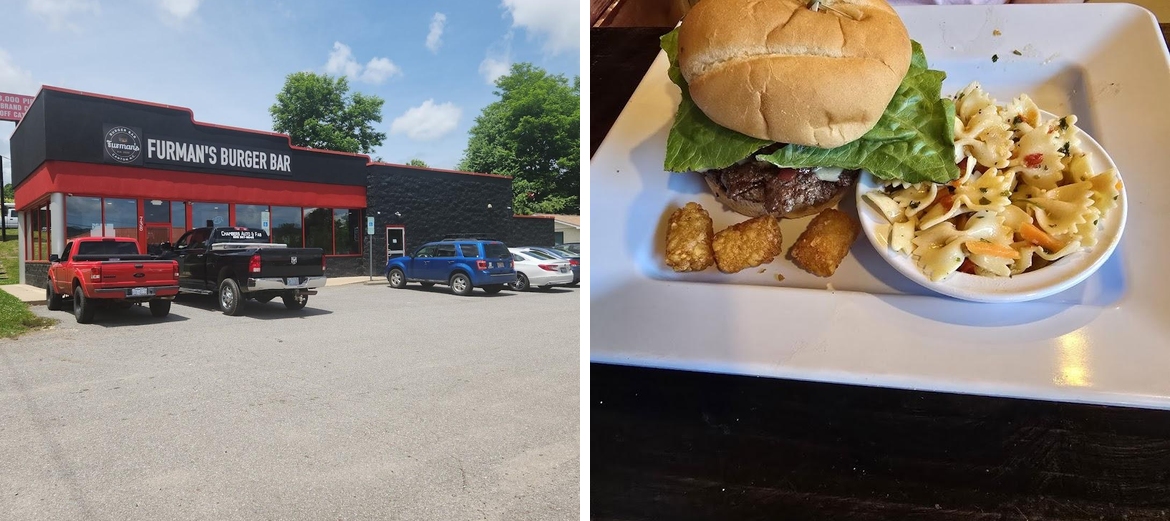 Furman's Burger Bar Menu