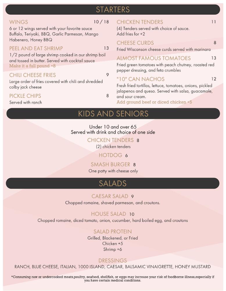 Furman's Burger Bar Menu image 2